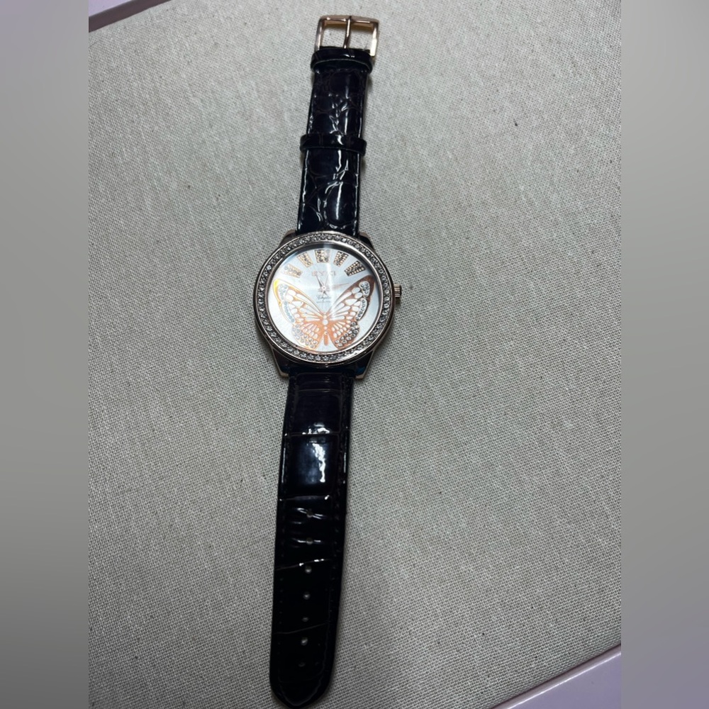 EYKI Rose Gold Butterfly Watch
